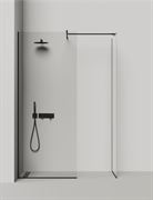 Душевое ограждение Salini ATRIO прозрачное (black), 22101B T0057036