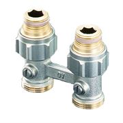 Двухтрубный узел нижнего подключения Oventrop Multiflex F 3/4 1/2 Н ЕК-Н ZB M93566
