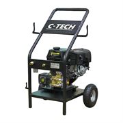 Бензиновая мойка высокого давления C-TECH (250 бар, до 900 л/ч, 13 лс) профессиональная мобильная 395-255825