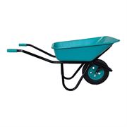 Садовая одноколесная тачка TeaM 120 л, 180 кг, пластиковый ударопрочный кузов ТСК1ПУ 289-236544