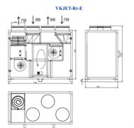 Приточно-вытяжная установка VKJet Rr-E4 M200655