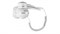 Настенный фен CONNEX WT-1500W1 CHROME LINIE M188711 - фото 2654929