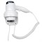 Настенный фен Nofer HOTELline белый 1800-2200 W (02011.W) M100977 - фото 2655018