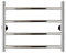 Водяной полотенцесушитель СТИЛЬЕ ПС Универсал-50 500х500 (4) Г 21 M134782 - фото 4314120