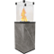 Газовый уличный обогреватель Kratki PATIO/MINI/M/G31/37MBAR/Q/N/P/G - NATURALI PIETRA GREY с ручным управлением M130782 - фото 4588486