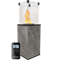 Газовый уличный обогреватель Kratki PATIO/MINI/G31/37MBAR/Q/N/P/G - NATURALI PIETRA GREY с пультом ДУ M130783 - фото 4588545