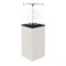 Газовый уличный обогреватель Kratki PATIO MINI/M/G31/37MBAR/B - белое стекло, с ручным управлением M64644 - фото 4588588