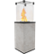 Газовый уличный обогреватель Kratki PATIO/M/G31/37MBAR/Q/O/G - OXIDE GRIGIO с ручным управлением M130774 - фото 4588618