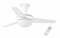 Вентилятор с подсветкой Faro MINI UFO WHITE (33454) M202240 - фото 4661546