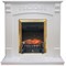 Пристенный электрокамин Royal Flame Sorrento с очагом Fobos FX Black/Brass M117987 - фото 4742098