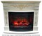 Деревянный камин (портал+очаг) InterFlame Idalgo / Идальго с очагом Panoramic 25-30 Led 3D M110091 - фото 4742299