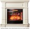 Деревянный камин (портал+очаг) InterFlame Rome(Rim) / Рим с очагом Panoramic 25 LED FX QZ M110098 - фото 4742359