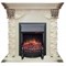 Камин в квартиру электрический Real-Flame Dublin LUX STD/EUG/24 WT с очагом Fobos s Lux BL/BR, Majestic s Lux BL/BR M67389 - фото 4743073