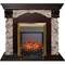 Камин для дома электрический Real-Flame Dublin ROCK STD/EUG 24 AO с очагом Fobos s Lux BL/BR, Majestic s Lux BL/BR M67395 - фото 4743102