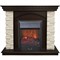Комплект электрокаминов с искусственным камнем Real-Flame Elford STD/EUG AO с очагами Fobos/Majestic M52178 - фото 4743136