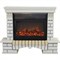 Комплект электрокаминов с искусственным камнем Real-Flame Country 26 WT + MoonBlaze Deluxe /MoonBlaze M28022 - фото 4743177