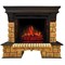 Комплект электрокаминов с искусственным камнем Real-Flame Stone Brick 26 с очагом Epsilon 26 S IR M52765 - фото 4743254