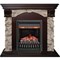 Комплект электрокаминов с искусственным камнем Real-Flame Dublin ROCK STD/EUG AO с очагом 3D Oregan M68290 - фото 4743379