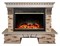 Комплект электрокаминов с искусственным камнем Real-Flame Sorento 25,5/26 с очагом Moonblaze Lux Bl/Br M104866 - фото 4743401