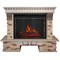 Комплект электрокаминов с искусственным камнем Real-Flame Sorento 25,5/26 с очагом Epsilon 26 S IR M104867 - фото 4743404