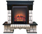 Комплект электрокаминов с искусственным камнем Real-Flame Stone new STD/EUG AO (DN) с очагом Eugene M28010 - фото 4744013