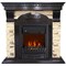 Комплект электрокаминов с искусственным камнем Royal Flame Dublin арочный сланец венге с очагом Aspen Black M129642 - фото 4744516