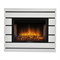 Пристенный электрокамин Electrolux EFP/P-2520LS с порталом Firelight Moderno 25 белый дуб M131151 - фото 4744905