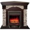 Камин угловой для дома электрический Real-Flame Dublin ROCK Corner STD/EUG 24 AO с очагом Fobos s Lux BL/BR, Majestic s Lux BL/BR M67396 - фото 4748270