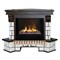 Угловой электрокамин Real-Flame Stone Corner 26/HL AO (DN) с очагом 3D Cassette 630 (Black вставка) M68461 - фото 4748346
