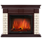 Угловой электрокамин Electrolux EFP/P-2720RLS с порталом Firelight Bricks 25 U (угловой) камень бежевый, темный дуб M134445 - фото 4748360