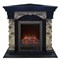 Угловой электрокамин с эффектом живого огня Real-Flame Dublin ROCK Corner STD/EUG 24 AO с очагом Eugene M67398 - фото 4748613