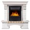 Угловой электрокамин Electrolux EFP/P-1020LS с порталом Firelight Forte Classic U (угловой) камень белый, шпон белёный дуб M206857 - фото 4748636