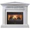 Камин угловой электрический с эффектом пламени 3D Real-Flame Leticia Corner 26 WT с очагом 3D Novara M67847 - фото 4749031