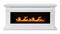 Линейный электрокамин Real-Flame ISLANDIA CST1000 WT с очагом 3D CASSETTE 1000 LED RGB M202870 - фото 4750877