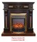 Классический очаг 2D Real-Flame Fobos Lux Brass M51407 - фото 4757091