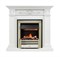 Классический портал для камина Dimplex Verona STD Белый дуб (классика Opti-Myst, Optiflame) M51373 - фото 4759034
