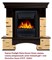 Классический портал для камина Firelight Pietra Nuovo Classic камень сланец натуральный, шпон темный дуб M231362 - фото 4759204