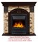 Классический портал для камина Firelight Torre Classic Сланец натуральный/Темный дуб M51422 - фото 4759467