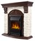Классический портал для камина Firelight Torre Classic Белый/Тёмный дуб M51419 - фото 4759541