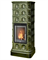 Дровяная печь ABX Kaledonie EXclusive XL высокая, зеленая M213952 - фото 4764441