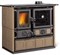 Дровяная печь La Nordica Rosa 5.0 Maiolica Tortora M231487 - фото 4764655