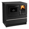 Дровяная печь THORMA OKONOM 85/FIKO Excellent OP, левая, черная M200838 - фото 4765348