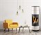 Дровяная печь THORMA DELIA Ceramic PLUS, черная/керамика белая M201190 - фото 4765545