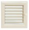 Вентиляционная решетка Kratki 17х17 Оскар бежевая с жалюзи 17OKX M213840 - фото 4771625