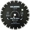 Диск алмазный Hilberg Asphalt Laser 350 мм (сегментный, с защитным зубом) 142-018238 - фото 4835894