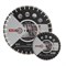Алмазный диск GEMDA 450x25.4x40x3.8x10/12мм (бетонная дорога  мокрый) 142-204321 - фото 4836859