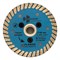 Диск алмазный Trio Diamond Turbo Hot press Гранит с фланцем M-14 80 мм 142-022747 - фото 4839853