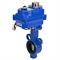 Затвор дисковый поворотный DN WBV0232E-2W-Fb Ду25 Ру16, корпус - алюминевый сплав, диск - нержавеющая сталь 316L, уплотнение - EPDM, с 1/4-оборотным электроприводом QT-N-003EM-O1-220VAC-У1 blue 220В D050-24853 - фото 5393463