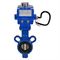 Затвор дисковый поворотный DN WBV0232E-2W-Fb Ду25 Ру16, корпус - алюминевый сплав, диск - нержавеющая сталь 316L, уплотнение - EPDM, с 1/4-оборотным электроприводом QT-N-003EM-O1-220VAC-У1 blue 220В D050-24853 - фото 5393468