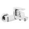 Смеситель для ванны VITRA X-Line A42324EXP T0029982 - фото 5410459